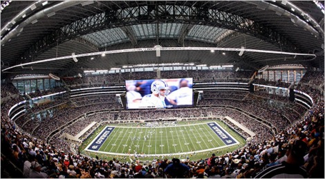 Cowboys Stadium utilizes an advanced wifi network